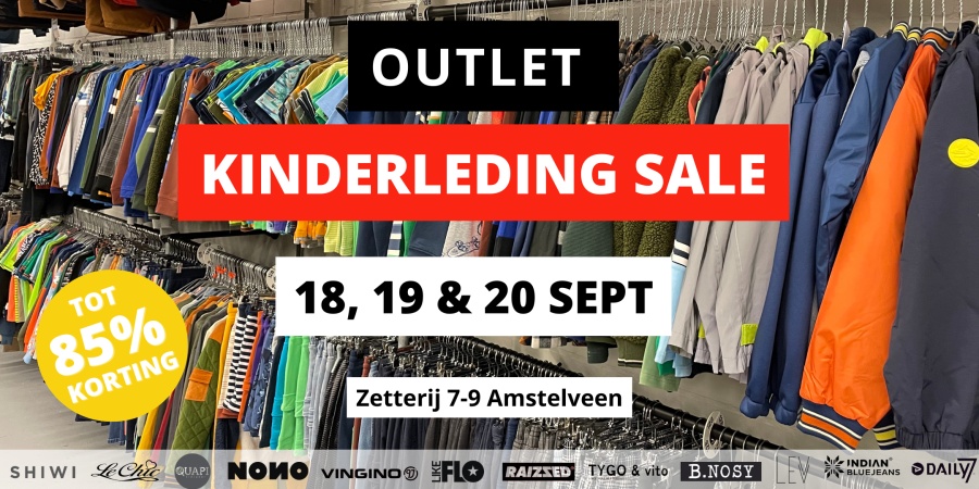 Kids Sale 18 tm 20 september | Amstelveen - 1