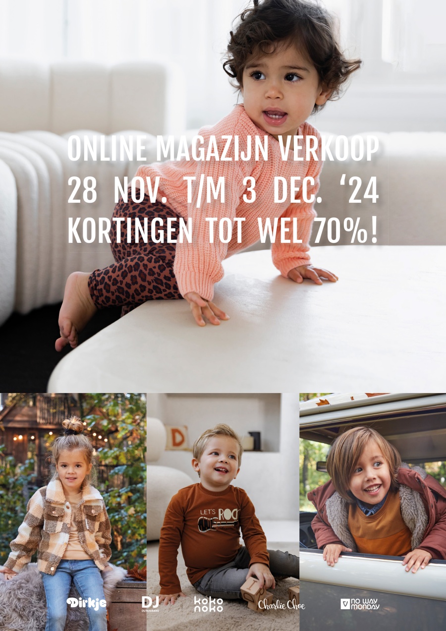 Baby- en kinderkleding met kortingen tot 70% // online magazijn verkoop - 1