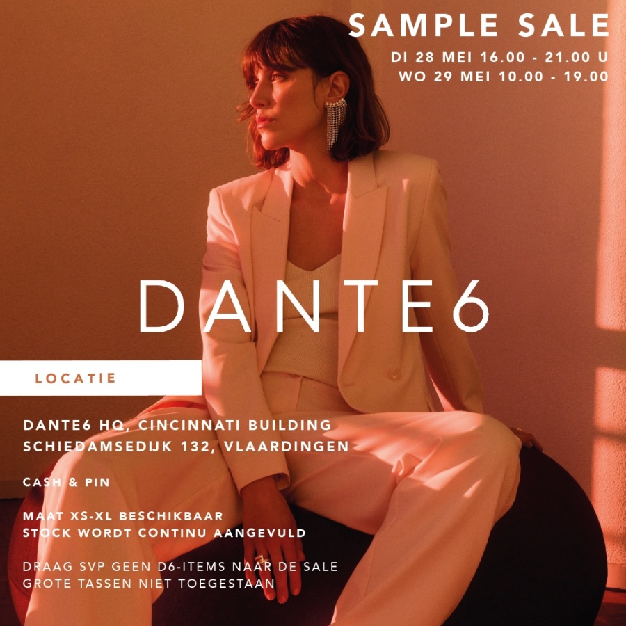 Dante6 Sample Sale - 1