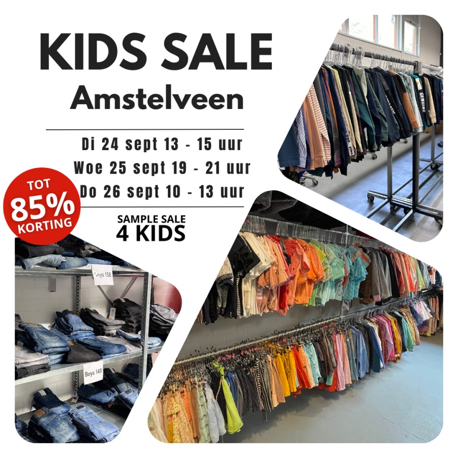 Kids Sale 24 tm 26 sept | Amstelveen