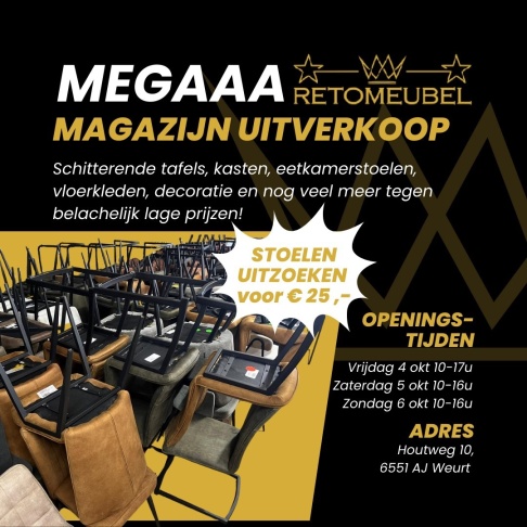 Retomeubel magazijn uitverkoop - 1