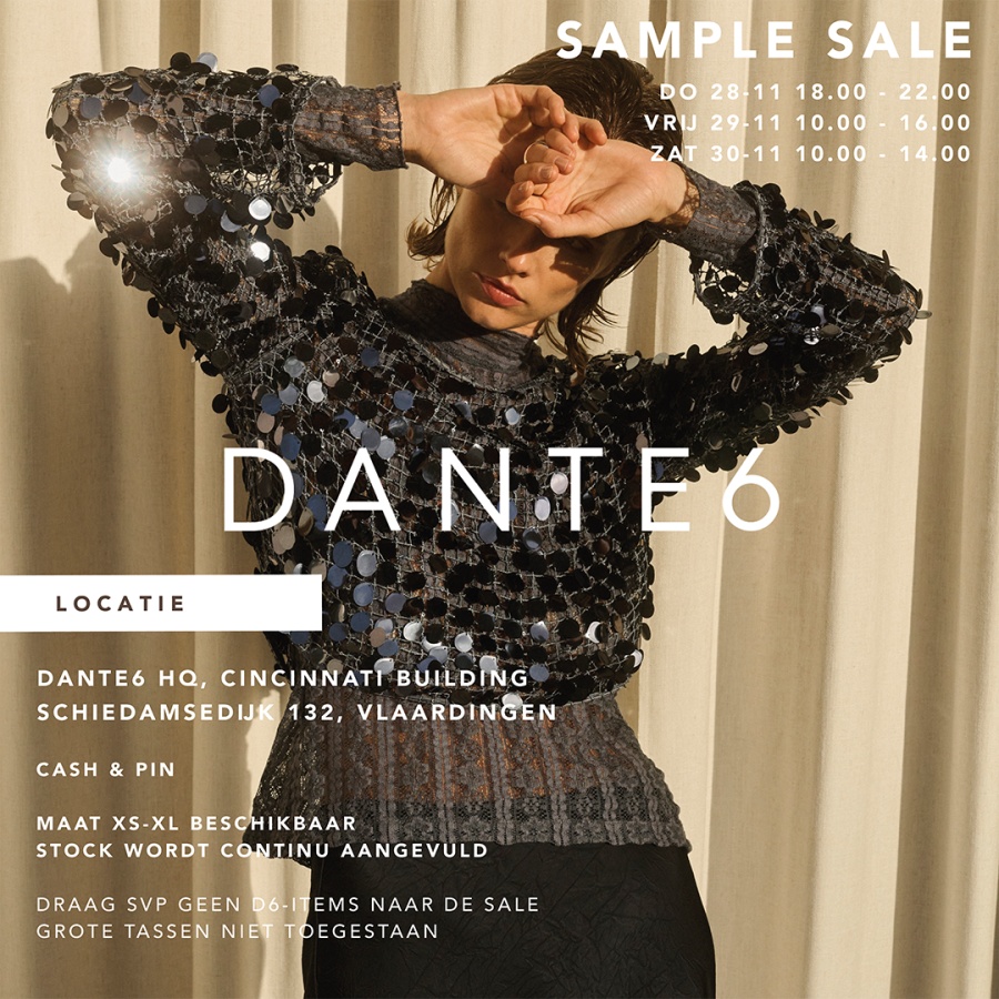 DANTE6 BIG SAMPLE SALE - 1