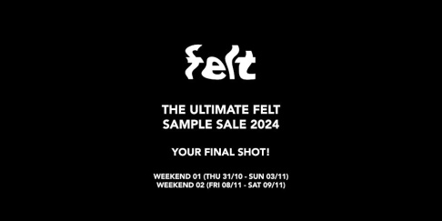 Felt 2024 sample sale - 1