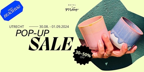 Pop-up sale Motel a Miio Utrecht - 1