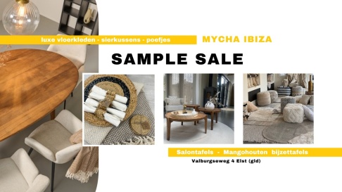 Mycha Ibiza sample sale - meubels - vloerkleden - ... - 1