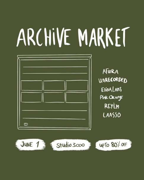 Archive Market on the 1st of June! - 1