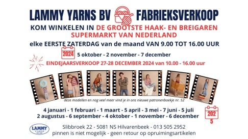 Lammy Yarns fabrieksverkoop