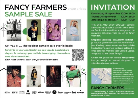 Fancy Farmers sample sale - 1