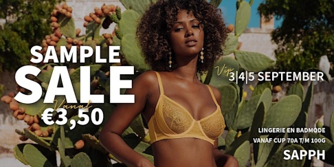 Sample sale Sapph lingerie